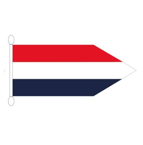 Welkomswimpel Hollandse wimpel Wimpel punt model zonder stokje Marine Vaan zonder stokje Nederlandse wimpel Hollandse wimpel Hollandse vaan