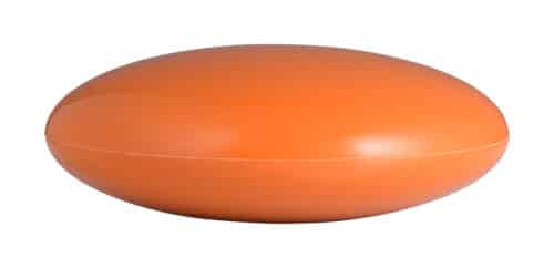 Platte mastknop Dop op vlaggenmast Vaste mastknop Oranje mastknop